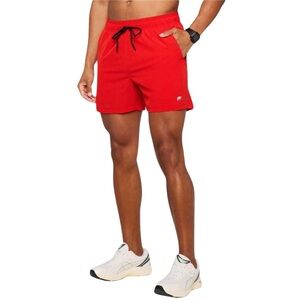 Fabletics L Heated Red The Infinite Short With 5” Inseam